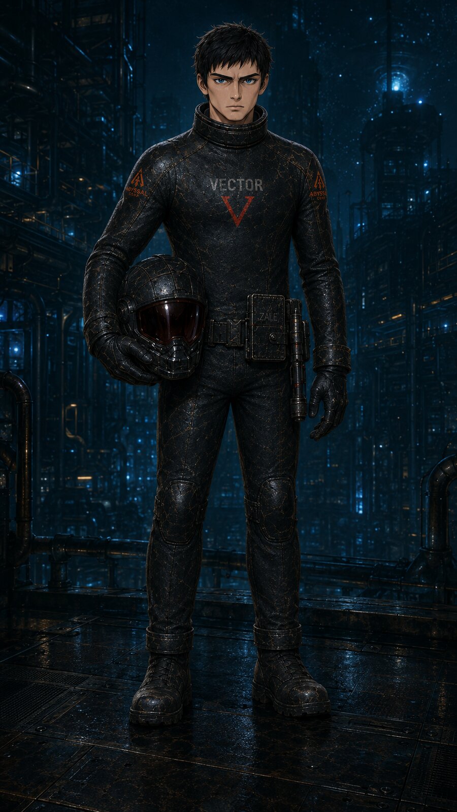 Zale con traje Vector