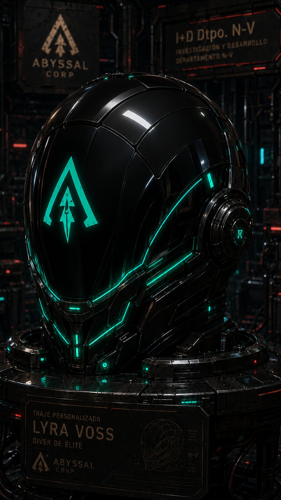 Casco Phantom - Lyra Voss